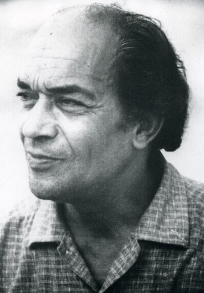 Mohammed Khadda in 1981. Wikimedia Commons/ Michel-Georges Bernard