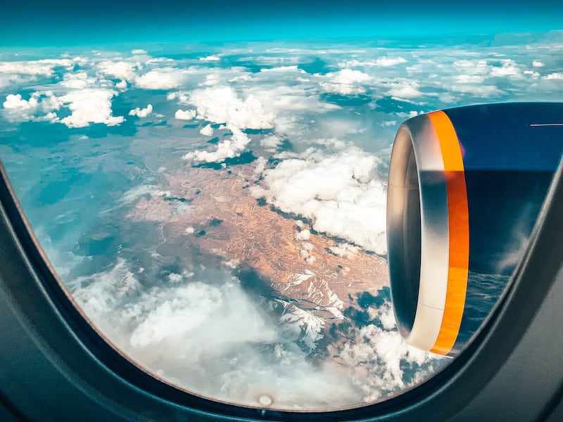 Window seats offer the best views and give you a moment to appreciate the magic of travel. Photo: Unsplash