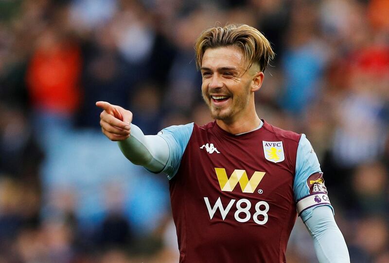 Left midfield: Jack Grealish (Aston Villa) – Scored one goal and made another as Villa beat Brighton to record back-to-back Premier League wins for the first time since 2015. Reuters