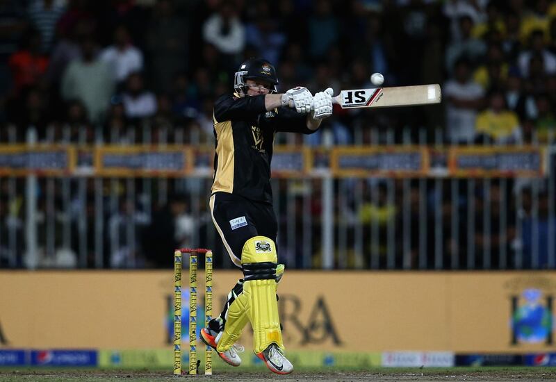4 Eoin Morgan (Kerala Kings) Eased his way into the competition, but was basically unplayable when it came to the final day. Went to 50 in 14 balls in the final. It was dangerous for spectators . Francois Nel / Getty Images