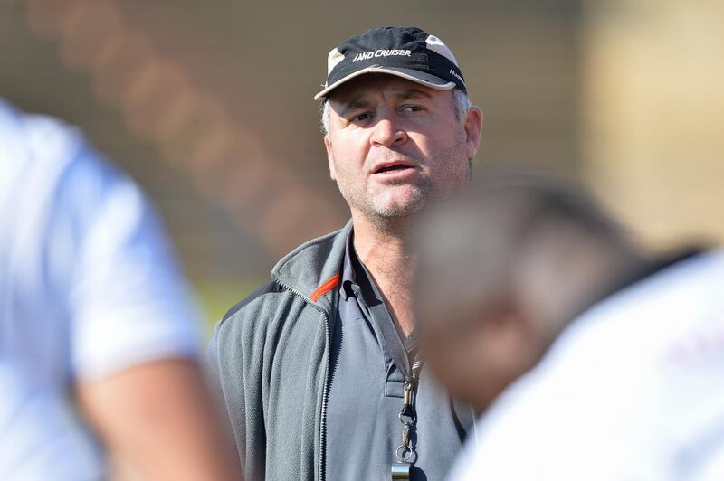 BLOEMFONTEIN, SOUTH AFRICA - MAY 22: Naka Drotske during the Toyota Cheetahs training session at Shimla Park on May 22, 2013 in Bloemfontein, South Africa. (Photo by Johan Pretorius/Gallo Images/Getty Images)