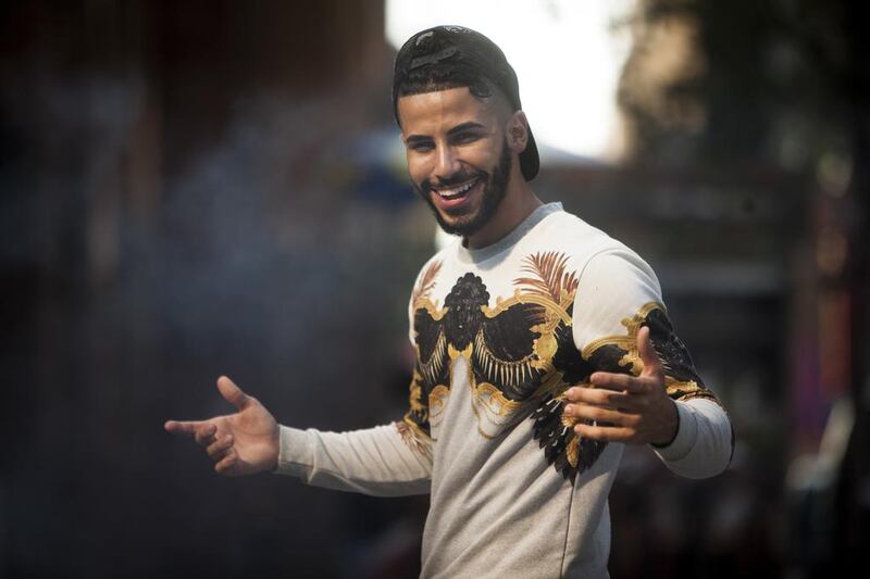 Adam Saleh has canceled his RedfestDXB appearance after an argument with the event coordinators. Dave Sanders for The National