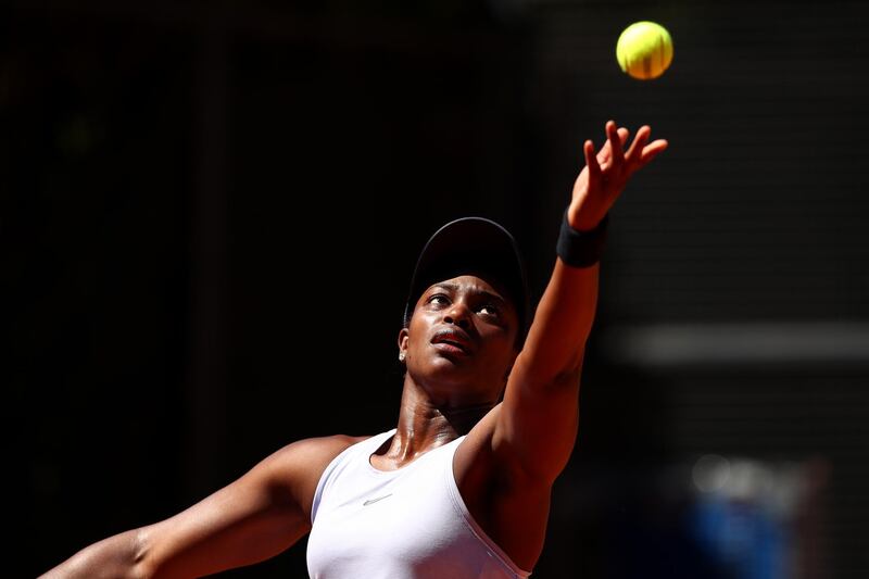 Sloane Stephens. The American was the surprise package 12 months ago as she almost won the tournament. She will hope for another strong showing and starts on Sunday against Misaki Doi. Getty