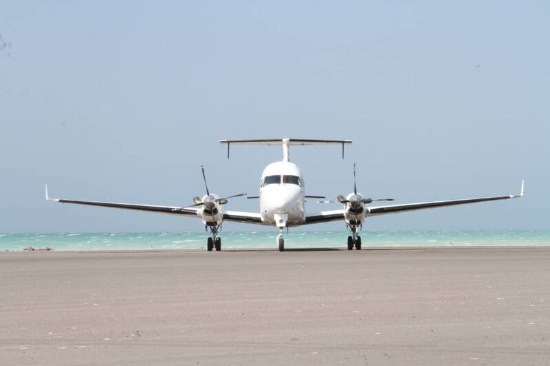 Al Makha airport is close to the port of Hodeidah, through which most humanitarian aid to Yemen flows. Photo: Yemen News Agency