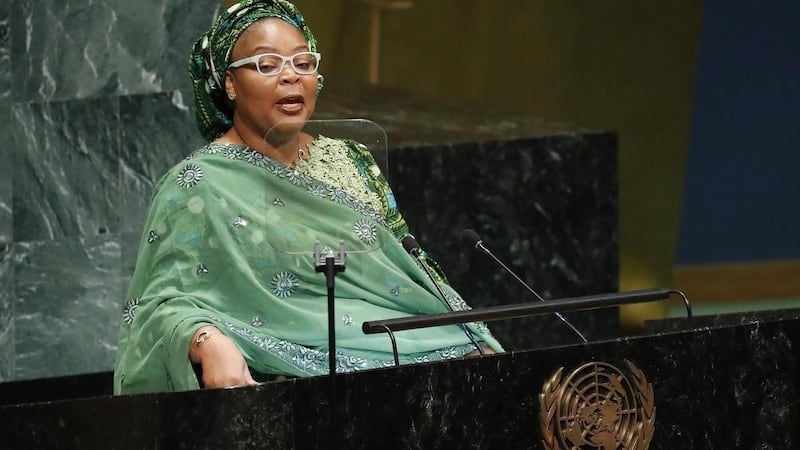 Nobel Peace Laureate Leymah Gbowee.