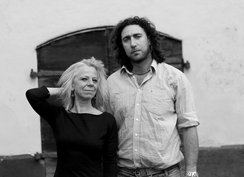 The Swedish writer Marie Silkeberg and the Palestinian poet Ghayath Almadhoun co-wrote To Damascus. Courtesy Cato Lein