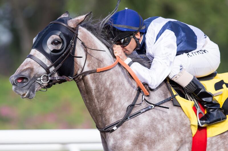 05.12.19. Jebel Ali. Race 4, Chiefdom - trainer Salem bin Ghadayer - jockey Royston Ffrench  - Erika Rasmussen