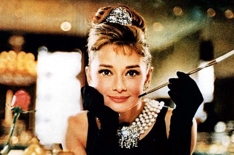 Audrey Hepburn, the English actress and humanitarian was immortalised in Breakfast at Tiffany’s. AP  