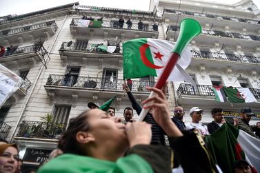 Weeks of protests against Algerian President Abelaziz Bouteflika led him to announce an interim cabinet on March 31, 2019. AFP