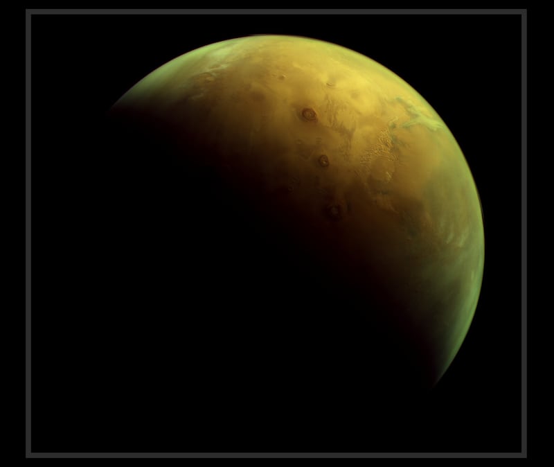 Another Mars image. Photo: Hope Mars mission / Stuart Atkinson