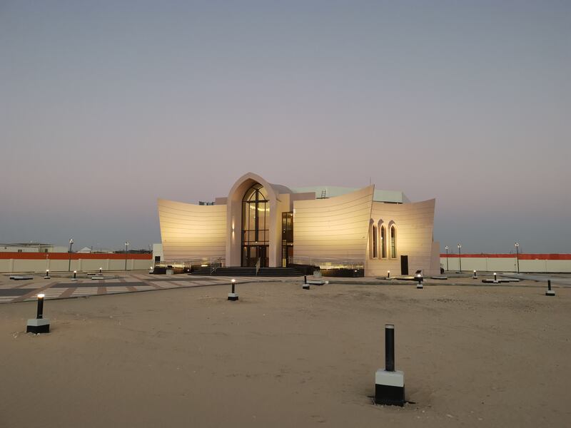 The church in the Al Shahama area has been built at a cost of about Dh10.8 million.