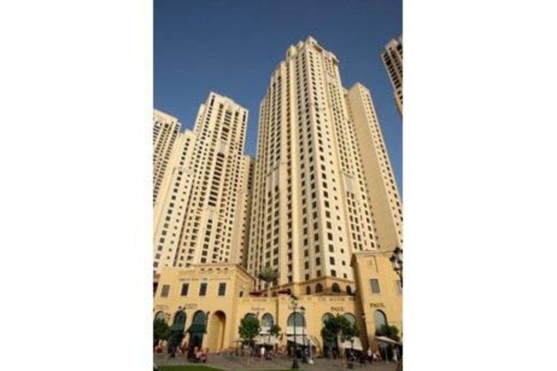 Property analysts say Jumeirah Beach Residence is one area that's ripe for rent negotiation.