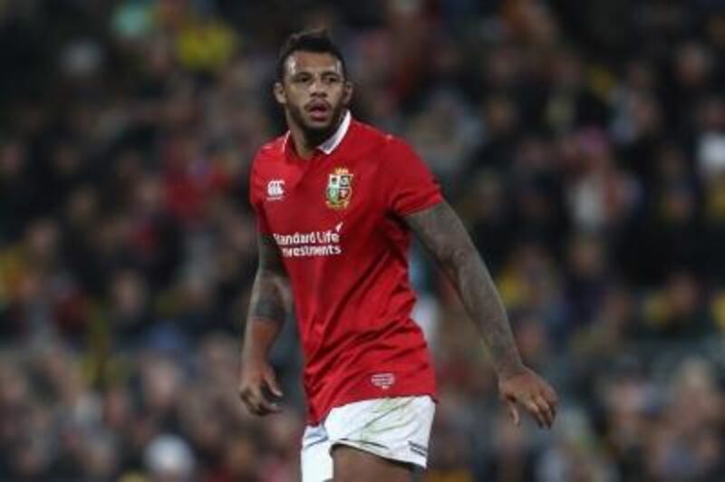 Rugby union star Courtney Lawes of England and the British Lions. Getty