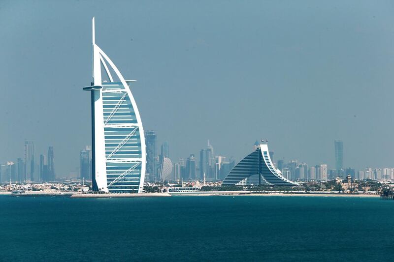 Jumeirah Group currently operates 22 luxury hotels and serviced apartments including the Burj Al Arab, left. Christopher Pike / The National