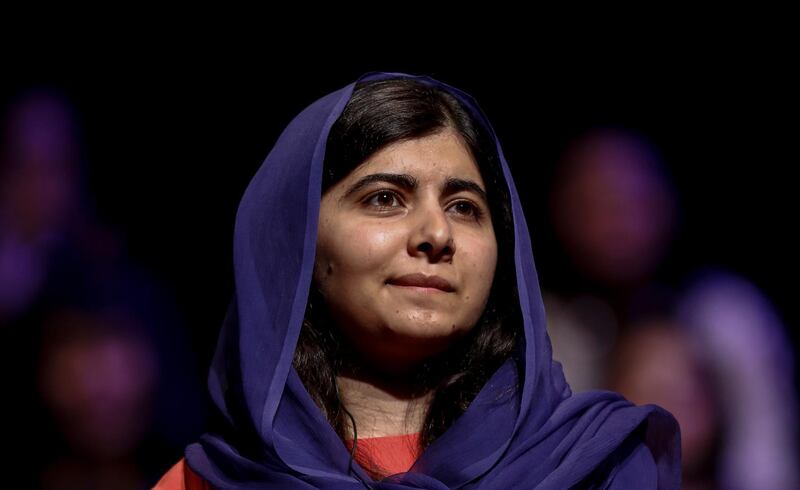 (FILES) In this file photo taken on July 09, 2018 Pakistani activist and Nobel Peace prize laureate Malala Yousafzai attends an event about the importance of education and women empowerment in Sao Paulo, Brazil. Nobel Prize-winning activist Malala Yousafzai, who moved to Britain after being shot for campaigning for girls' education in Pakistan, described her joy June 19, 2020, at graduating from Oxford University. / AFP / Miguel SCHINCARIOL
