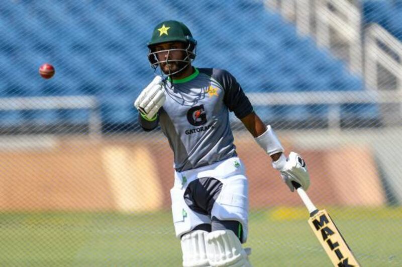 Imran Butt during training in Jamaica.