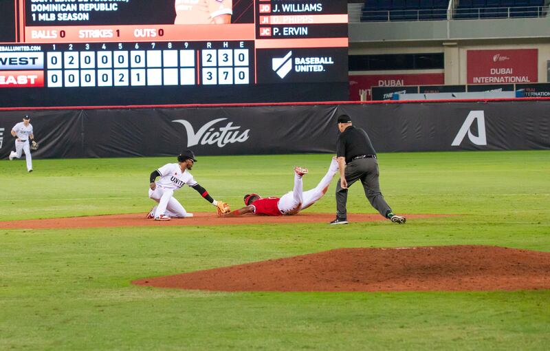 Opening night of Baseball United’s All-Star Showcase in Dubai