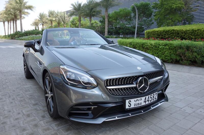 The new Mercedes-AMG SLC 43. Delores Johnson / The National