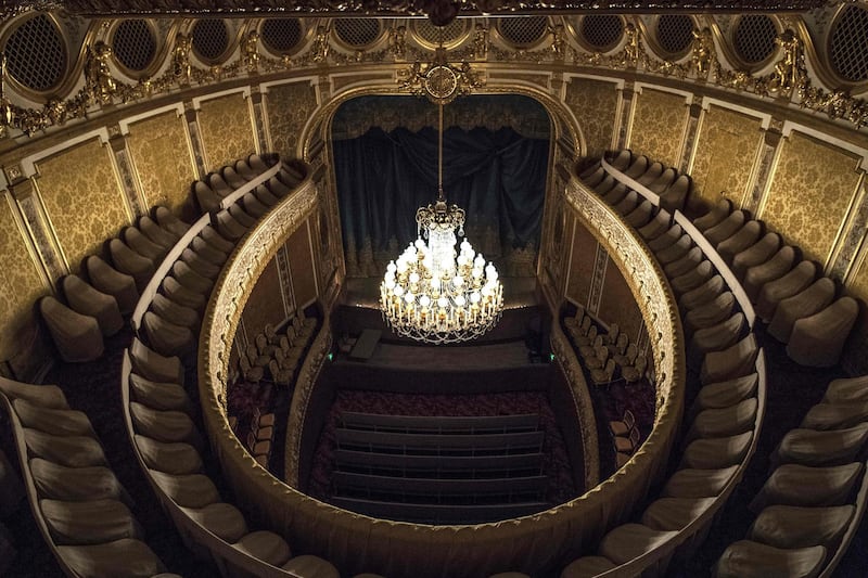 The theatre was officially reopened in June 2019. AFP