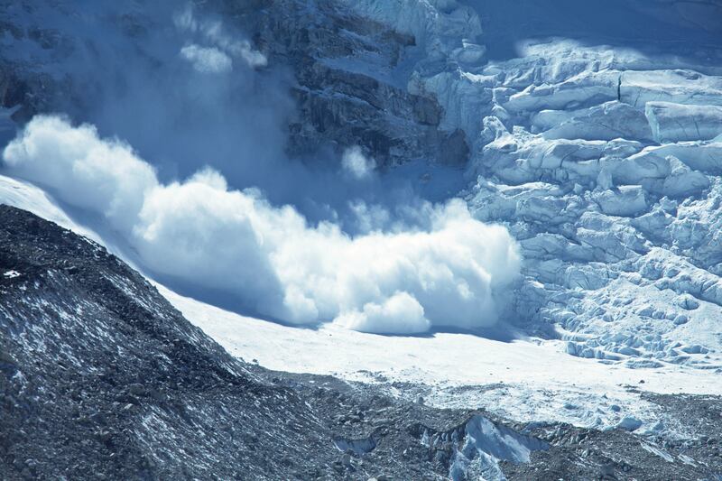 CYR5GD avalanche in Himalaya