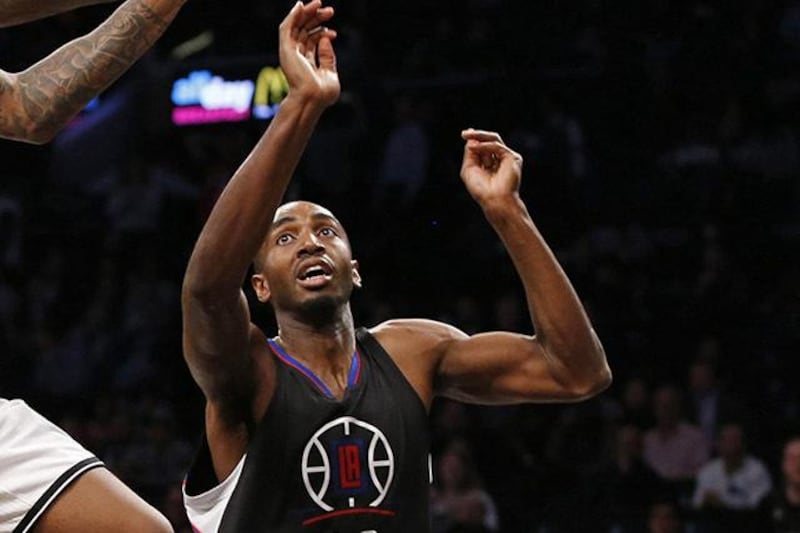 Luc Richard Mbah a Moute in action for the Clippers against the Nets on Tuesday night. Kathy Willens / AP Photo / November 29, 2016