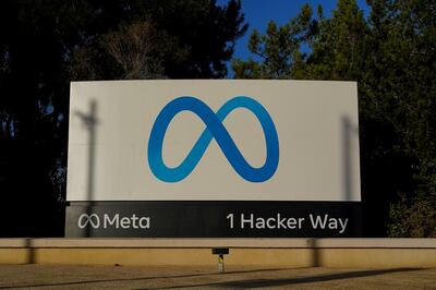 Meta said it would cut 13 per cent of its workforce, or more than 11,000 employees, in one of the biggest tech layoffs this year. AP 