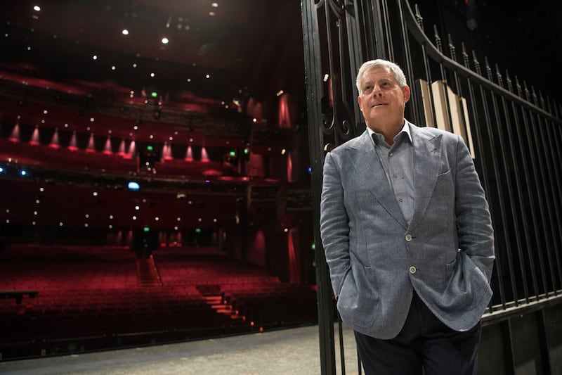 Cameron Mackintosh has produced stage smashes including Cats, Les Misérables, The Phantom of the Opera and Miss Saigon. Marijan Murat / dpa picture alliance / Alamy Stock Photo