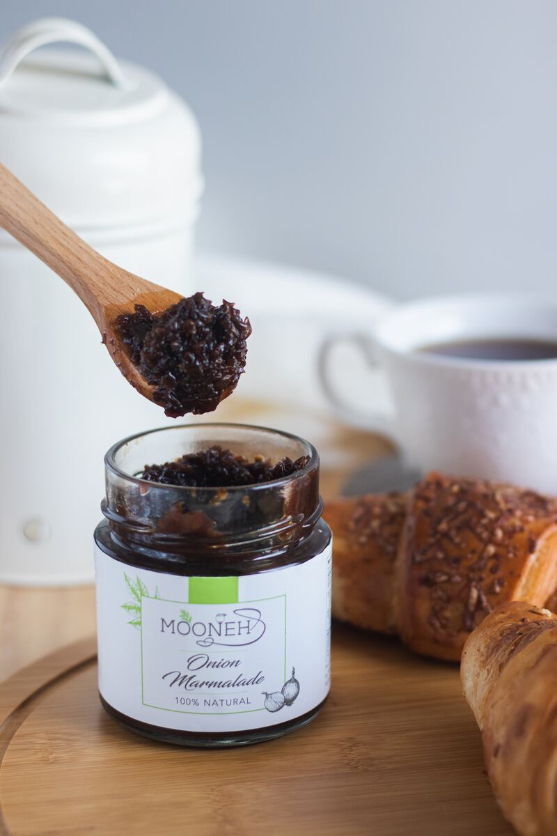 Seek out non-traditional condiments, such as this organic Onion Marmalade by Mooneh.