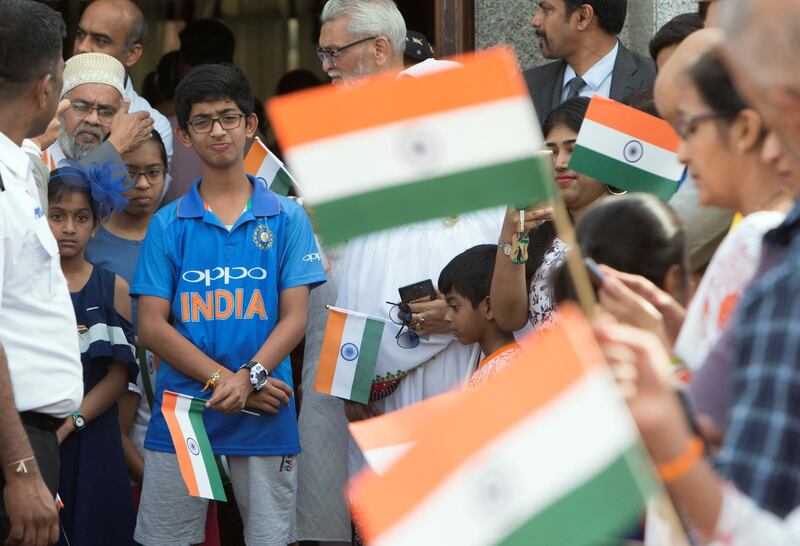 Dubai, United Arab Emirates, during the celebration of the Independence day of India at Indian Consulate in Dubai.  Ruel Pableo for The National for Anna's story