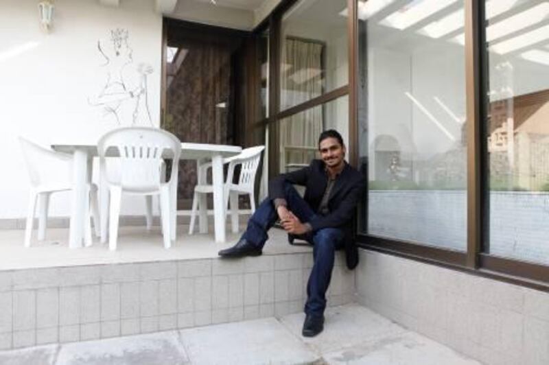 Dubai, 26th September 2011.  Neel Kumar a film maker at his residence.  (Jeffrey E Biteng / The National)
