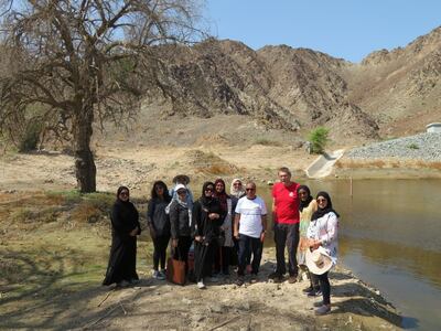 Researchers carried out extensive studies of bodies of water in the UAE.
Photo: Prof Waleed Hamza.