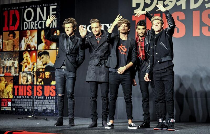 Readers ponder the appeal of boy band One Direction, who are coming to Dubai next year. Keith Tsuji/Getty Images
