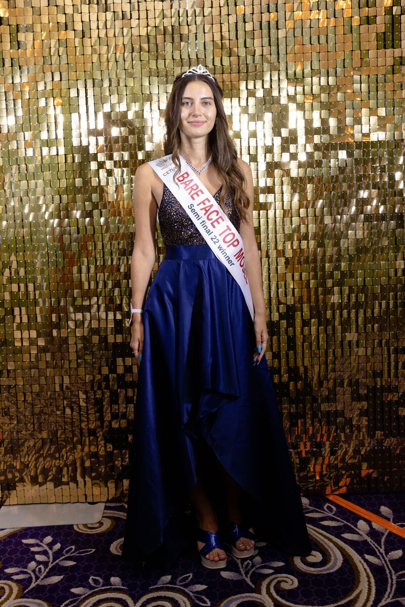 Miss England finalist Melisa Raouf, 20, made news when she decided to participate in the pageant without make-up. Photo: Kam Murali