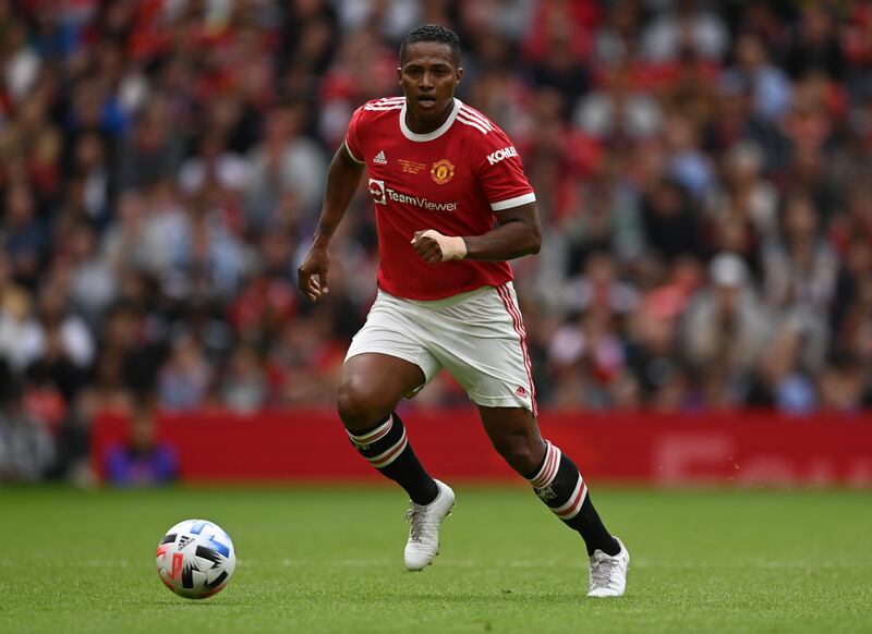 Antonio Valencia of Manchester United. Getty