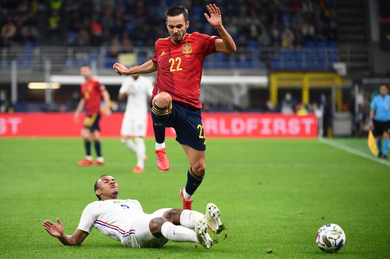 Pablo Sarabia - 4, Hit a weak shot on the turn, then played a poor pass to Oyarzabal when the opportunity came to break. Did well to dispossess Jules Kounde but made a poor pass into the box. AFP