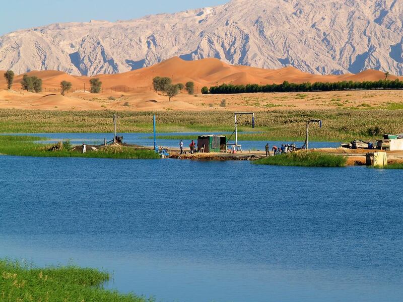 The groundwater at Jebel Hafeet and other areas in Al Ain has higher radioactivity levels, says Ala Aldahan, a professor of geoscience at UAE University. Paolo Rossetti for The National