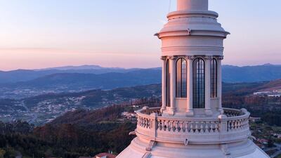 View from the newly opened Vila Gale Braga, Porto. Courtesy Vila Gale Braga