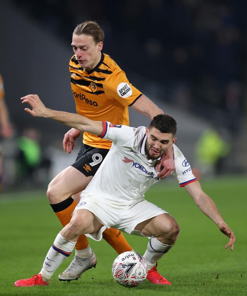 Centre midfield: Mateo Kovacic (Chelsea) – The classiest player on the pitch as Chelsea avoided an upset at Hull. Kovacic opened up the City defence with expertise and ease. Reuters