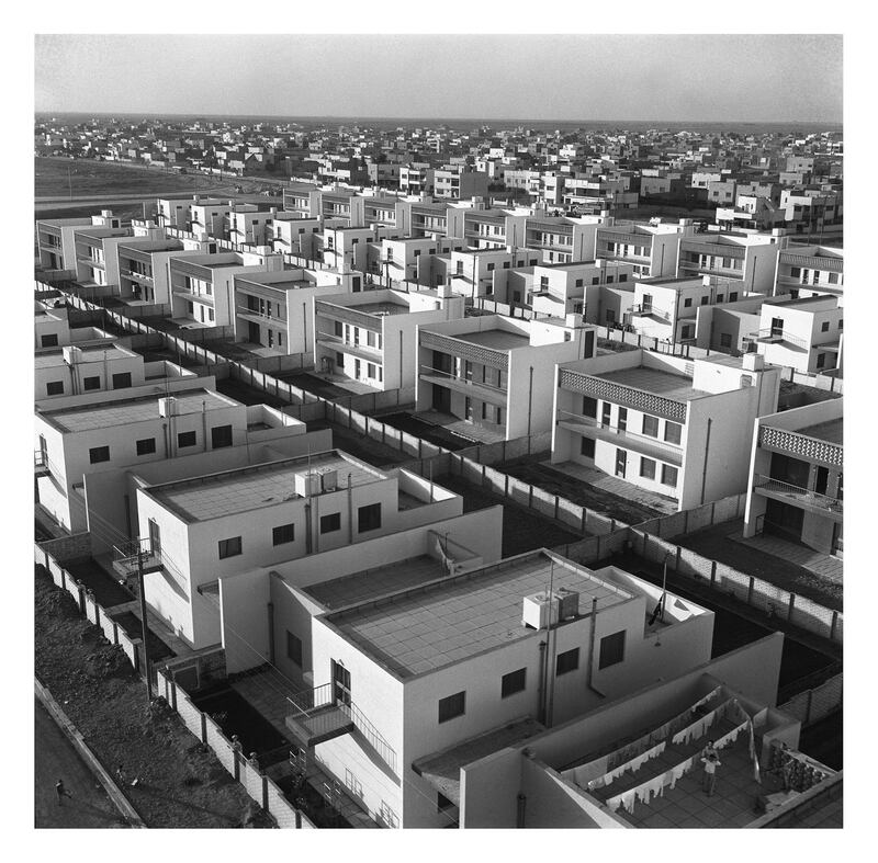 Housing project office in Yarmouk, Baghdad in 1962. Courtesy Latif Al Ani