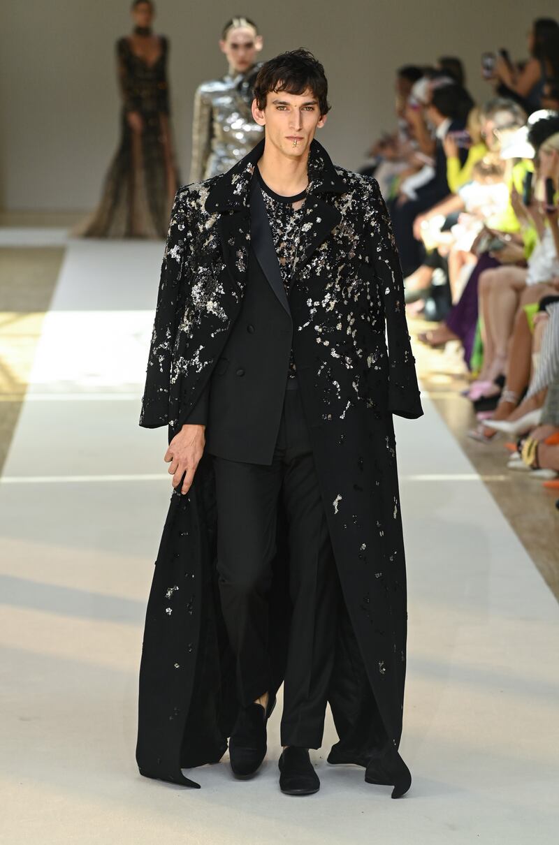 Elie Saab launches menswear as part of autumn/winter haute couture 2023 ...
