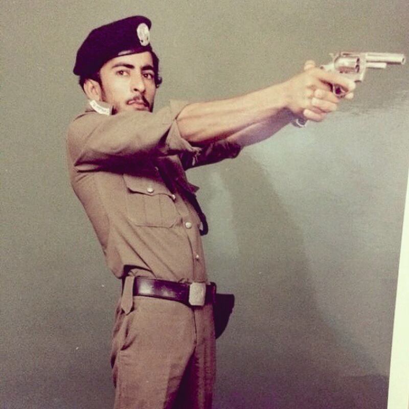 A picture shared by one of the account's followers who is a relative of the policeman, Abdullah Mohammad Said. Photo: @jumeira2323 / Instagram