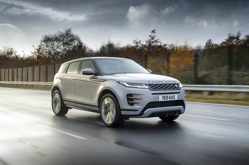 The Evoque has an all-electric range of more than 60km.