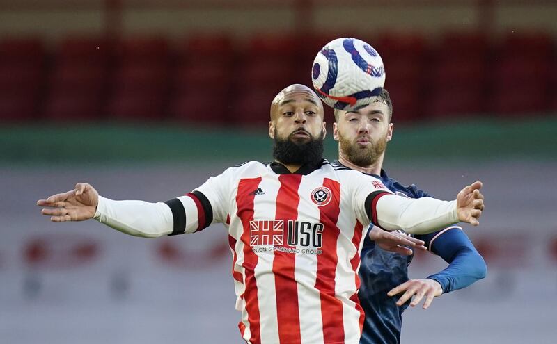 David McGoldrick 6 – Arguably the Blades star man this term, he dragged an early effort just wide after good work from Oliver Burke. He worked hard but without reward and he was withdrawn in the second half. EPA