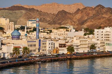 The corniche of Muttrah, the old town of Muscat, in Oman. The country appoined Haifa Al Khaifi as CEO of Energy Development Oman. Getty Images.