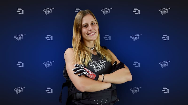 UAE-based Team Blue Rising have signed Lisa Caussin Battaglia as their official pilot for the upcoming UIM E1 World Championship. Photo: Team Blue Rising