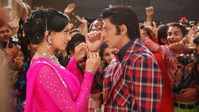 Deepika Padukone made her Bollywood debut alongside superstar Shah Rukh Khan in the romantic comedy 'Om Shanti Om' (2007). Photo: Studios