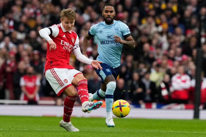 Rico Henry - 5 Should have put Brentford in front when a Toney cross left him one on one with Ramsdale. Struggled all through the game with Saka and hardly enjoyed success going forward. AP