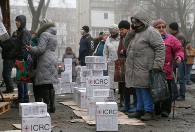 As the pandemic eased its grip, Robert Mardini found himself overseeing responses to a perfect storm of rising humanitarian needs, such as from the Russia-Ukraine war, above, that converged with shrinking aid budgets. Reuters