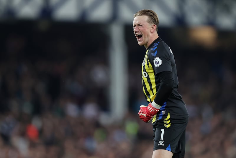 EVERTON RATINGS: Jordan Pickford, 7 -- Provided decent distribution for his side and wasn’t massively tested by Burnley - although he did get away with a few small errors. Getty Images