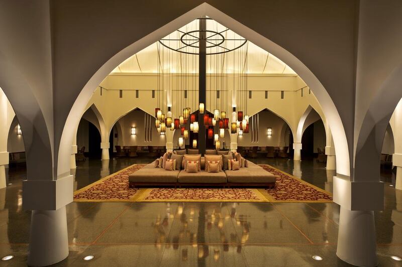 The lobby at The Chedi. Courtesy The Leading Hotels of the World